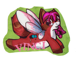 Size: 550x425 | Tagged: safe, artist:talutie, oc, oc only, flutter pony, pony, glasses, lying down, prone, solo