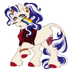 Size: 1000x1000 | Tagged: safe, artist:kazmuun, oc, oc only, pony, unicorn, aroace pride flag, female, horn, mare, mouth hold, pride, pride flag, simple background, solo, transparent background