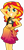 Size: 3000x6254 | Tagged: safe, artist:qbert2kcat, sunset shimmer, human, equestria girls, g4, arm behind head, armpits, bare shoulders, female, grin, simple background, sleeveless, smiling, smirk, solo, sunset shimmer swimsuit, transparent background