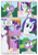 Size: 2894x4093 | Tagged: safe, artist:shoelace, fluttershy, rarity, spike, twilight sparkle, bisexuality, vore