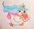 Size: 2078x1730 | Tagged: safe, artist:anykoe, princess celestia, bird, duck, duck pony, hybrid, g4, bread, colored sketch, crown, cute, ducklestia, food, horn, jam, jewelry, multicolored hair, photography, pony hybrid, regalia, signature, simple background, sketch, sparkles, toast, traditional art, white background