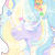 Size: 500x500 | Tagged: oc name needed, safe, artist:lonecrystalcat, oc, oc only, alicorn, pegasus, pony, unicorn, g4, art trade, blue eyelashes, colored eyelashes, colored pupils, commission, commission open, eye clipping through hair, female, horn, open mouth, open smile, rainbow eyes, simple background, smiling, solo, trade, transparent background