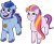 Size: 1022x844 | Tagged: safe, edit, edited screencap, editor:pascalmulokozi2, screencap, argyle starshine, velvet starscout, earth pony, pony, g5, my little pony: tell your tale, written in the starscouts, spoiler:g5, spoiler:my little pony: tell your tale, spoiler:tyts02e11, background removed, couple, duo, duo male and female, female, male, mare, not a vector, simple background, stallion, sunny starscout's parents, transparent background