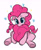 Size: 2056x2488 | Tagged: safe, artist:opalacorn, pinkie pie, earth pony, pony, g4, biting, cute, diapinkes, female, floating heart, floppy ears, frog (hoof), heart, heart eyes, mare, ponk, simple background, sitting, solo, tail, tail bite, underhoof, white background, wingding eyes
