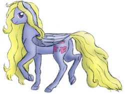 Size: 1024x768 | Tagged: safe, artist:kappetapp, lily blossom, pegasus, pony, g4, female, folded wings, hooves, mare, simple background, solo, transparent background, wings