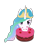 Size: 2048x2048 | Tagged: safe, artist:trixiecutiepox, princess celestia, alicorn, pony, g4, cake, cakelestia, eating, food, simple background, solo, transparent background