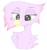 Size: 393x415 | Tagged: safe, artist:wornpaladin, artist:worny, oc, oc only, griffon, eyebrows, green eyes, griffon oc, pink skin, simple background, solo, white background