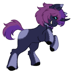 Size: 1000x1000 | Tagged: safe, artist:kazmuun, oc, oc only, pony, unicorn, female, horn, mare, simple background, solo, transparent background