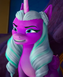 Size: 1315x1600 | Tagged: safe, screencap, opaline arcana, g5, my little pony: make your mark, my little pony: make your mark chapter 5, nightmare on mane street, cropped, solo