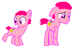 Size: 1552x1024 | Tagged: safe, artist:memeartboi, oc, earth pony, food pony, pony, shy guy, colt, earth, earth pony oc, father, foal, food, happy, male, male oc, parent, ponified, richard watterson, shy, simple background, smiling, squee, stallion, stallion oc, super mario bros., teenager, the amazing world of gumball, white background, young stallion, younger