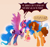 Size: 2258x2114 | Tagged: safe, artist:sockiepuppetry, cheese sandwich, li'l cheese, princess luna, alicorn, earth pony, pony, g4, angry, colt, crown, ethereal mane, ethereal tail, father and child, father and son, female, flushed face, foal, glowing, glowing horn, hide and seek, high res, hoof shoes, horn, jewelry, levitation, magic, male, mare, on the moon, peytral, princess shoes, regalia, simple background, speech bubble, spread wings, stallion, tail, telekinesis, traditional royal canterlot voice, upside down, wings