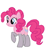 Size: 422x472 | Tagged: safe, artist:qjosh, maud pie, pinkie pie, earth pony, pony, g4, character to character, female, simple background, solo, transformation, transformation sequence, white background