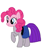 Size: 399x472 | Tagged: safe, artist:qjosh, maud pie, pinkie pie, earth pony, pony, g4, character to character, female, simple background, transformation, transformation sequence, white background