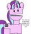 Size: 3023x3351 | Tagged: safe, artist:professorventurer, starlight glimmer, unicorn, g4, canadian, eh, horn, s5 starlight, simple background, solo, south park, stalin glimmer, white background