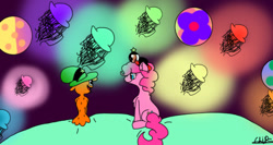 Size: 540x287 | Tagged: safe, pinkie pie, crossover, implied shipping, tumblr, wander (wander over yonder), wander over yonder