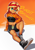 Size: 706x1000 | Tagged: safe, artist:the-park, sunset shimmer, human, equestria girls, g4, clothes, converse, drink, english, hoodie, looking at you, midriff, moderate dark skin, shoes, shorts, sitting, sneakers, soda can, sports bra, text