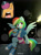 Size: 1358x1811 | Tagged: safe, artist:oofycolorful, rainbow dash, scootaloo, pegasus, semi-anthro, g4, bereal., clothes, crying, drum kit, drums, equestria girls outfit, female, lights, meme, microphone, musical instrument, picture-in-picture, ponified meme, screaming, shoes, singing, tears of joy