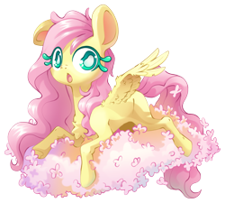 Size: 2727x2457 | Tagged: safe, alternate version, artist:cutepencilcase, fluttershy, pegasus, pony, g4, the cutie mark chronicles, female, filly, filly fluttershy, simple background, solo, transparent background, younger