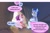 Size: 1841x1221 | Tagged: safe, artist:aztrial, argyle starshine, sunny starscout's mother, earth pony, pony, g5, book, comic, dialogue, duo, lighthouse, one-panel comic, ruins, sunny starscout's parents, younger