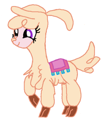 Size: 397x494 | Tagged: safe, artist:qjosh, paprika (tfh), alpaca, them's fightin' herds, character to character, community related, female, simple background, solo, transformation, transformation sequence, white background