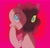 Size: 2048x1952 | Tagged: safe, artist:piesinful, pinkie pie, earth pony, pony, g4, abstract background, blood, female, mare, mask, solo