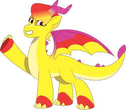Size: 2386x2087 | Tagged: safe, artist:prixy05, luxxe, dragon, g5, my little pony: tell your tale, dragoness, female, simple background, transparent background, vector