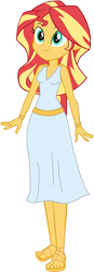 Size: 527x1517 | Tagged: safe, artist:invisibleink, artist:tylerajohnson352, sunset shimmer, equestria girls, g4, armlet, bracelet, clothes, dress, eyelashes, feet, goddess, greek clothes, jewelry, sandals