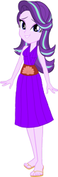 Size: 515x1564 | Tagged: safe, artist:invisibleink, artist:tylerajohnson352, starlight glimmer, equestria girls, g4, clothes, dress, eyelashes, goddess, greek clothes, sandals, simple background, solo, transparent background