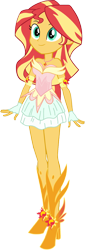 Size: 524x1548 | Tagged: safe, artist:tylerajohnson352, sunset shimmer, human, equestria girls, g4, my little pony equestria girls: friendship games, bare shoulders, boots, bracelet, clothes, daydream shimmer, dress, female, fiery shimmer, fingerless gloves, gloves, hat, high heel boots, high heels, jewelry, necklace, shoes, simple background, sleeveless, sleeveless dress, solo, strapless, strapless dress, transparent background, vector