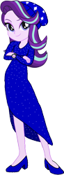 Size: 437x1193 | Tagged: safe, artist:tylerajohnson352, starlight glimmer, human, equestria girls, g4, make new friends but keep discord, beanie, clothes, dress, female, gala dress, gloves, hat, high heels, reference, shoes, simple background, skirt, transparent background, vector, watch, wristwatch