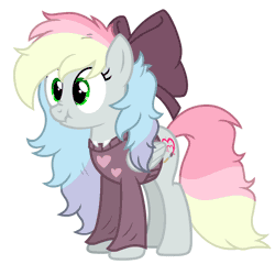 Size: 1000x1000 | Tagged: safe, artist:reverse studios, oc, oc only, oc:blazey sketch, pegasus, pony, animated, bow, clothes, hair bow, long mane, long tail, multicolored hair, scrunchy face, simple background, solo, sweater, tail, vibrating, white background