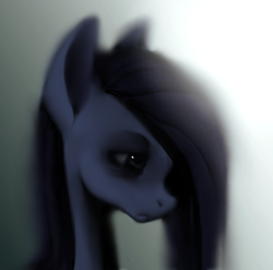 Size: 366x361 | Tagged: safe, artist:hellworldnohope, pony, bust, solo