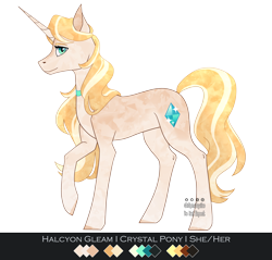 Size: 3308x3167 | Tagged: safe, artist:alphaaquilae, oc, oc:halcyon gleam, horse, pony, unicorn, digital art, horn, my little pony, reference sheet