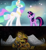 Size: 332x364 | Tagged: safe, princess celestia, twilight sparkle, angel, g4, magical mystery cure, blood angels, celestia's ballad, chapter master, comparison, dante (wh40k), devastation of baal, primarch, sanguinius, space marine, warhammer (game), warhammer 40k