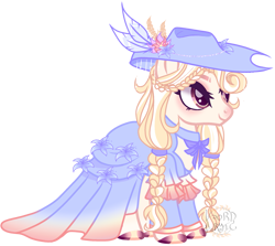 Size: 2253x2012 | Tagged: safe, artist:lordlyric, oc, oc only, oc:star shine harvest, earth pony, pony, base, base artist needed, base used, blue, country, fancy, female, kentucky derby, lesbian, mare, simple background, solo, transparent background