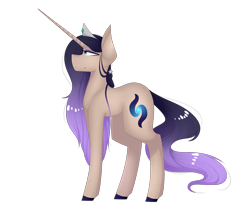 Size: 1720x1444 | Tagged: safe, artist:riressa, oc, oc only, oc:aurora, pony, unicorn, female, horn, mare, simple background, solo, transparent background