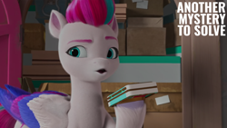 Size: 2000x1125 | Tagged: safe, edit, edited screencap, editor:quoterific, screencap, zipp storm, g5, izzy does it, my little pony: make your mark, my little pony: make your mark chapter 2, solo