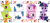 Size: 6400x3000 | Tagged: safe, artist:parclytaxel, princess cadance, shining armor, thorax, twilight sparkle, alicorn, changedling, changeling, pony, unicorn, series:parcly's pony pattern playing cards, g4, .svg available, absurd resolution, bust, c:, female, grin, horn, king of clubs, king of diamonds, king of hearts, king of spades, king thorax, looking at you, male, mare, playing card, portrait, rotational symmetry, simple background, smiling, smiling at you, stallion, tarot card, twilight sparkle (alicorn), vector, white background