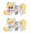 Size: 4360x4718 | Tagged: safe, artist:kittyrosie, derpy hooves, pegasus, pony, g4, 2 panel comic, cartoon physics, comic, cute, derpabetes, female, food, lemon, licking, mare, missing cutie mark, no catchlights, scrunchy face, silly, silly pony, simple background, smiling, solo, sour, tongue out, white background