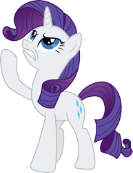 Size: 3000x3876 | Tagged: safe, artist:cloudy glow, rarity, pony, unicorn, g4, my little pony: friendship is magic, sisterhooves social, female, high res, horn, mare, simple background, solo, transparent background, vector