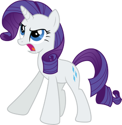 Size: 3000x3069 | Tagged: safe, artist:cloudy glow, rarity, pony, unicorn, g4, my little pony: friendship is magic, sisterhooves social, female, high res, horn, mare, open mouth, simple background, solo, transparent background, vector