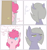 Size: 3880x4096 | Tagged: safe, artist:tkshoelace, limestone pie, pinkie pie, g4, comic, door, duo, duo female, female, simple background, text, white background