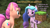 Size: 1920x1080 | Tagged: safe, artist:red4567, izzy moonbow, sunny starscout, earth pony, pony, unicorn, g5, 3d, atg 2024, butt, dialogue, dirt block, duo, duo female, featureless crotch, female, hoof hold, horn, mare, minecraft, newbie artist training grounds, open mouth, open smile, pun, smiling, source filmmaker, sunny starbutt, unshorn fetlocks