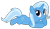 Size: 3000x1760 | Tagged: safe, artist:keronianniroro, trixie, pony, unicorn, g4, cute, diatrixes, female, high res, hoof on face, horn, lying down, mare, simple background, solo, transparent background, vector