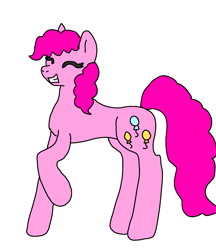 Size: 1247x1446 | Tagged: safe, artist:thedigitaldrawer666, pinkie pie, earth pony, g4, female, simple background, solo, white background