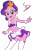 Size: 2672x4000 | Tagged: safe, artist:ramixe dash, pipp petals, human, equestria girls, g4, g5, clothes, equestria girls-ified, female, g5 to equestria girls, g5 to g4, generation leap, maid, open mouth, open smile, signature, simple background, smiling, solo, transparent background