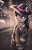 Size: 446x700 | Tagged: safe, artist:zeepheru_pone, octavia melody, earth pony, pony, g4, atg 2024, bowtie, city, clothes, coat, female, hat, lights, mare, newbie artist training grounds, night, rain, shoes, solo