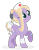 Size: 2060x2650 | Tagged: safe, artist:kabuvee, oc, oc only, pegasus, pony, bow, female, hat, mare, nurse hat, simple background, solo, tail, tail bow, transparent background