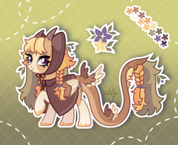 Size: 3000x2444 | Tagged: safe, artist:kabuvee, oc, pegasus, pony, female, mare, solo, tail wings