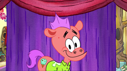 Size: 1920x1080 | Tagged: safe, pony, barely pony related, clothes, food, ice cream, male, patrick star, ponified, pony reference, shirt, smiling, species swap, spongebob squarepants, stallion, the patrick star show